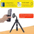 Magnetic Phone Tripod Mount Adapter for MagSafe Cases for iPhone 12 13 14 15 Plus Pro Max Mini Series, Phone Holder for Ring Light, Selfie Sticks....