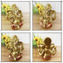 Hindu Ganesh for Car Dashboard - Indian Mini Ganesha Statue Decor India Home Office Temple Mandir Pooja Items Diwali Gift Murti Ganpati Idol Yoga ...