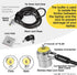 I3C Laptop Cable Lock, Hardware Security Cable Lock with Keys, Anti Theft Combination Lock for Laptop Monitor iPad Tablet MacBook HP Kindle Surfac...