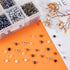 PH PandaHall 1840 Pcs 6/0 4mm 8 Colors Glass Seed Beads Lined Pony Bead Waist Beads Tiny Spacer Czech Beads for Earring Bracelet Necklace Key Chai...