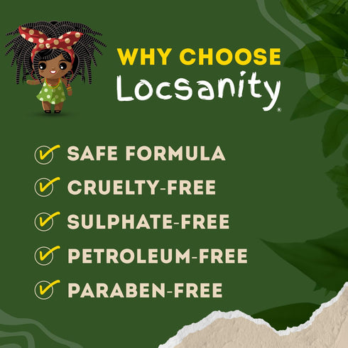 Locsanity Daily Moisturizing Spray for Dull, Dry Locs – Trial Size Passion Fruit Hair and Scalp Moisturizer for Dreadlocks, Sisterlocks, Microlock...