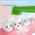 Replacement Brush Heads Compatible with Brusheez Kids' Electric Toothbrush, Toothbrush Head Refill, 5 Pcs White + 5 Pcs Purple...