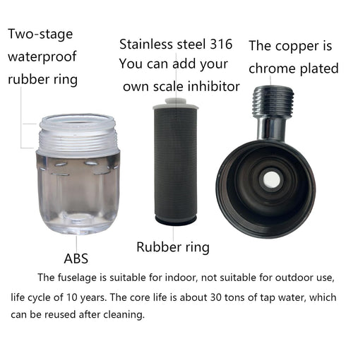Filter Scale Filters for Showers, Buckets, Water purifiers, Water heaters, dishwashers, pre-Care to Protect Your Equipment Home Water Safety...