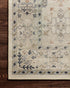Loloi Hathaway Collection HTH-04 Beige/Multi 2'-6" x 7'-6", .25" Thick Runner Rug, Soft, Durable, Printed, Modern, Low Pile, Non-Shedding, Easy Cl...