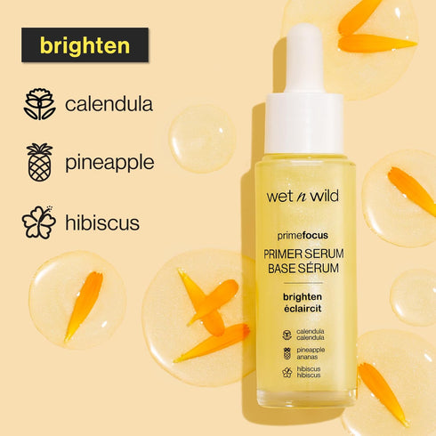 wet n wild Prime Focus Facial Serum Primer Makeup Extending, Hydrating Face Skin Care Product, Reduces Fine Lines And Wrinkles, For Repairing Dry ...