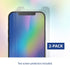 max Protection HD Screen Protection - 2 Pack - Tempered Glass Screen Protector - Made for Apple iPhone 12 Pro Max (6.7") - Case Friendly", clear...