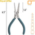 The Beadsmith Square Rite Pliers - Create Consistent Square Shapes in 2-8mm Diameters – Wire Working Tool for Jewelry Making, Wire Pieces for Find...