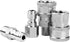 2 Sets NPT 3/8 Inch Pressure Washer Coupler Quick Connect Plug Stainless Steel Male and Female Quick Connect Fittings Pressure Washer Adapter Set ...