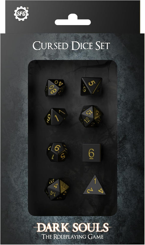 Steamforged Games Dark Souls The Roleplaying Game Cursed Dice Set...