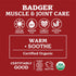 Badger - Sore Muscle Rub, Cayenne Pepper and Ginger, Organic Sore Muscle Rub, Warming Balm, Muscle Relief Balm, Warming Muscle Rub, Sore Muscle Ba...