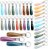 50 Pcs Thank You Gift Keychain Appreciation Keyring Holiday Gift Baskets Silicone Key Chain Worker Appreciation Gift for Volunteer Employee Teache...