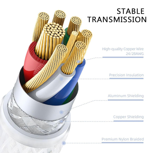 C01Pro Coiled USB C Cable for Gaming Keyboard,Nylon Braided Mechanical Keyboard Cable with Detachable Metal Aviator,Double-Sleeved,Pro Custom Type...