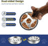 1Pack Slow Feeder Dog Bowls for Medium to Big Dogs - 3 Cup Capacity, Dual-Design for Dry and Wet Food, 304 Stainless Steel, Anti-Slip Base - Preve...