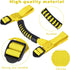 4 x Roll Bar Grab Handles Grip Handle for Jeep Wrangler YJ TJ JK JKU JL JLU Sports Sahara Freedom Rubicon X & Unlimited 1955-2024 2025 (Yellow)...