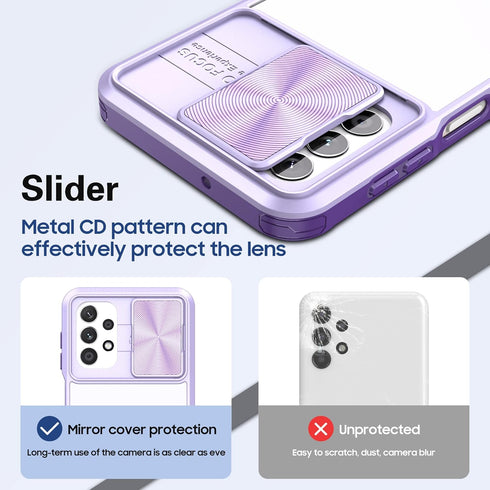 Gabb Phone 3 Pro Case Cute Sliding Window with Tempered Glass Screen Protector Camera Lens Protection Soft Side Tpu + Hd Acrylic Back Panel for Ga...