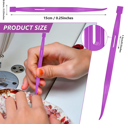 12 Pieces That Purple Thang Sewing Tools Multifunctional Purple Thing Sewing for Sewing Kit Projects Use...