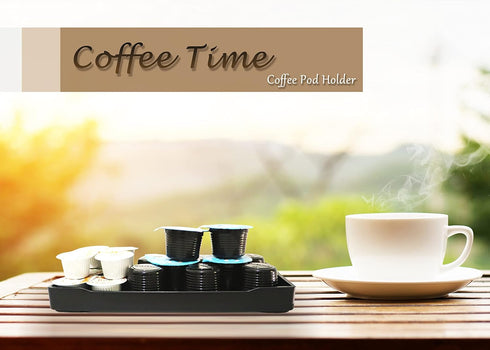Small Black Mini Tray (8 inch x 4 inch) for Kitchen Counter, Bathroom for Vanity Items, Coffee Accessory, Bar, Serving Seasoning, Salt and Pepper,...
