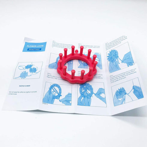 WAYION Round Knitting Loom Plastic Hat Weaving Looms Kit with Loom Hook/Needle, Creativity for Kids Small Knitting Loom Kit - Perfect for Sock, Ha...