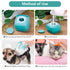 2Pack Dog Bath Brush, Dog Bath Scrubber Shampoo Dispenser Brush, Pet Bath Massage Shower Soap Brush Soft Silicone for Short & Long Haired Dogs and...