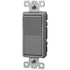 ENERLITES 20 Amp Light Switch, Single Pole Decorator Style, Commercial Grade, 20A 120V-277V, Grounding Screw, Back Insert and Side Terminals, 9120...
