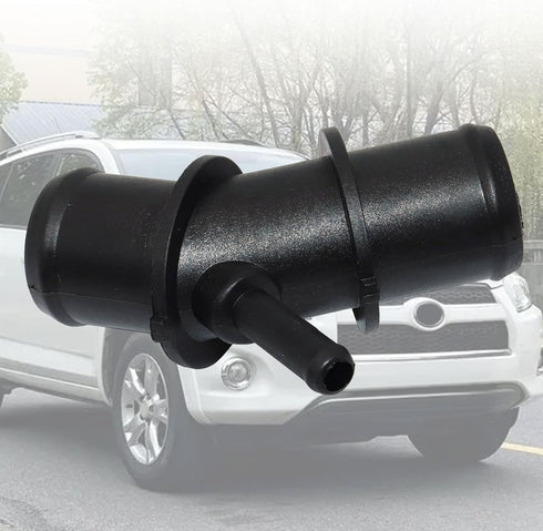 FZJDSD Upper Radiator Hose Adapter Coolant Hose Connector Pipe 16571-0V020 Compatible With Toyota Rav4 2009 2010 2011 2012 Replace 165710V020 1605...