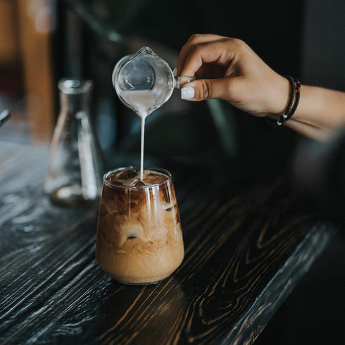 Beautyflier 3 Ounce Espresso Shot Glass Triple Pitcher Barista Double Spouts, Espresso Wine Glass Parts Clear Glass(Wide)...