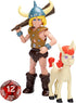 Dungeons & Dragons Cartoon Classics 6-Inch-Scale Bobby & Uni 2-Pack Action Figures, D&D 80s Cartoon, Includes d12 from Exclusive D&D Dice Set...