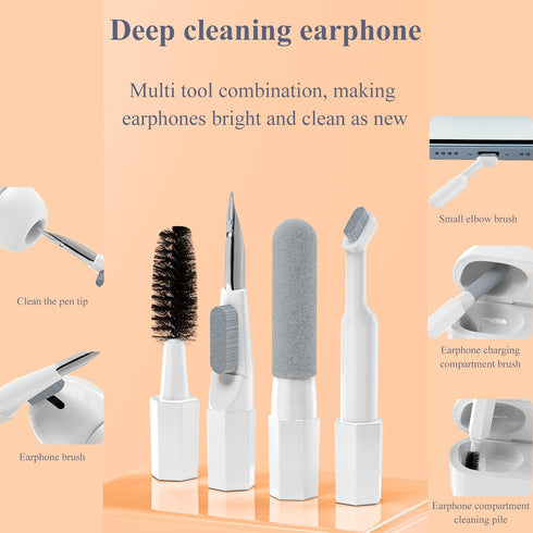 20-in-1 Camera Cleaning kit,Small Multitool Accessories with Computer Duster,Keyboard keycap Remover,Vacuum Spray,Brushes Gadgets,Cleaner for Devi...