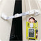 Door Buddy Baby & Cat Door Latch - Grey. Adjustable Strap Keeps Kids Out of Cat Areas. Simple Child Safety Lock for Doors. The Easier Baby Gate an...