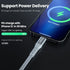 Fasgear USB-C to Lightning Cable 6ft 1 Pack Long MFi Certified Braided USB C to Lightning PD Fast Charger Cord Compatible for iPhone 11 12 13 14 P...