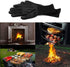 Heat Resistant BBQ Gloves for Hot Temperature Cooking, Barbecue Grilling or Baking Bread Pizza, Safe Oven Mittens with Fingers...
