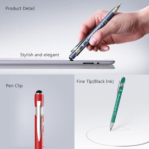 20 Christian-Inspired Ballpoint Pen with Stylus - Perfect for Bible Study, Christmas Gifts, and Everyday Use!......