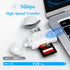 SD Card Reader for iPhone ipad Android Mac Computer Camera, 3-in-1 USB-C to Micro SD Card Reader Trail Camera Viewer,Portable Memory Card Reader S...