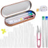 GarfxG 39 PCS Beading Needles Set - Collapsible Big Eye Beading Needles, Twisted Wire Seed Beading Needles, Straight Beading Needles and Beading T...