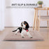 Reversible Dog Bed Mat with Plush and Corn Velvet,Soft Warm Pet Cushion, Dual Purpose Washable Sleeping Mattress Bed for Small Medium Large Dog an...