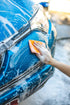 The Rag Company - Jersey Bug Scrubber Pads - Terry Weave, Easily and Safely Trap Bug Splatter in Sponge, Safe on All Finishes, 4in x 6in, Blue (5-...