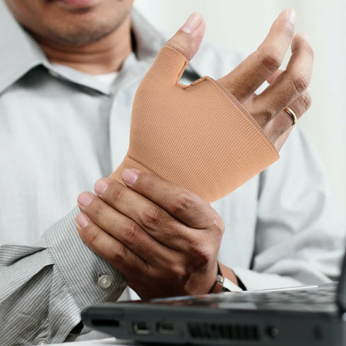 Wrist and Thumb Support for Arthritis, Joint Pain, Tendonitis, Sprain, Hand Instability, Carpal Tunnel Syndrome, (2 Pack) Wrist Pain/Strain Wrist ...