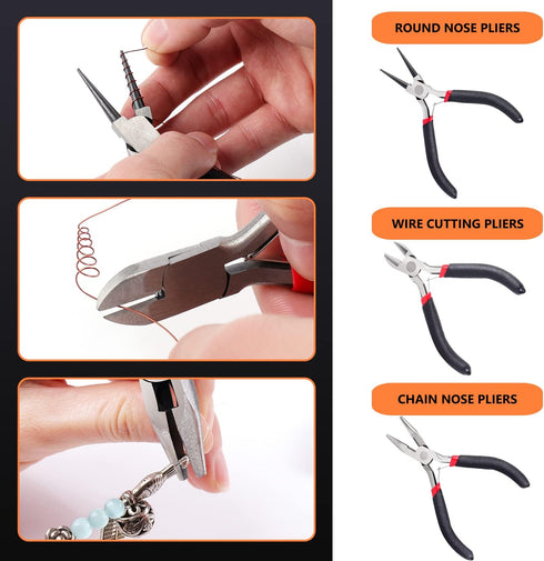 Zhushan Jewelry Making Supplies Kit,Jewelry Making Tools Set for Jewelry Crafting and Jewelry Repair...