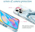 JIAXIUFEN Gold Sparkle Glitter Case Compatible with iPhone 12 and iPhone 12 Pro Marble Design Slim Shockproof TPU Soft Rubber Silicone Cover Phone...