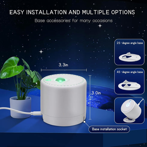 Galaxy Projector,Star Projector with Timer and Remote Control for Kids and Adults Bedroom Decoration, Valentine's Day, Party, Birthday, Christmas ...