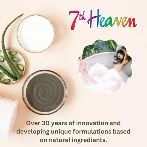 7th Heaven Tea Tree Easy Peel-Off Face Mask, Parabens Free, Green, 3-Pack of 0.3 Fl Oz each, 3 Sachets...