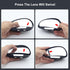 Blind Spot Mirror, Car Rear View Mirrors, Universal Car Auxiliary Mirror, HD True Glass, Adjustable Wide Angle Auxiliary Side Mirror, Left, 1Pcs...
