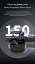 FamiNecessity XY-50 Wireless Earbuds with Active Noise Cancellation | Bluetooth in-Ear Headphones | HiFI Stereo Sound Quality, Charging Case, IPX4...