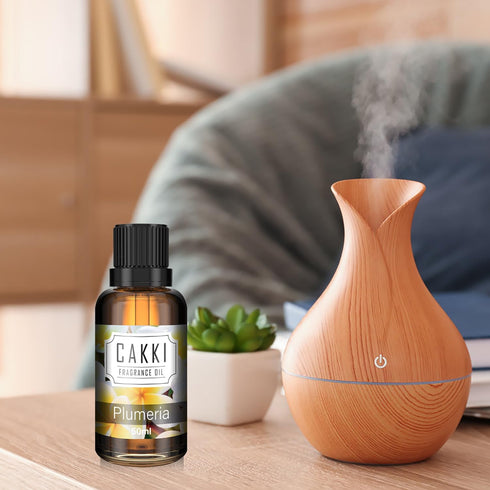 Essential oils for Diffusers for Home, Scent-Plumeria, Single Large Size 50ml, Cakki Fragrance oils, for Candle Making, Diffuser Oil Scents...