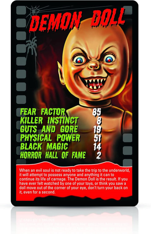 Top Trumps Card Game Horror - Family Games For Kids and Adults - Learning Games - Kids Card Games for 2 Players and more - Kid War Games - Card Wa...