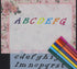 Pack of 8 Plastic Alphabet Letter Number Drawing Painting Stencils Sets for Scrapbook/DIY Painting Craft Projects?Letter Height is About 1 inch...
