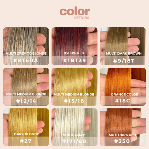 28inch Long Ponytail Extension with Hair Tie, Multi Dark Blonde Yaki Straight Ponytail Thick Braiding Hair Ponytail Natural Fake Pony Tails Hairpi...