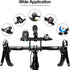 Bike Bicycle Double Handlebar Extender Extension,20 cm Aluminum alloy Super Long Bracket Accessories?For Bike Mounts,GPS Units, Headlights,Light L...