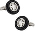 Wheel & Tire Mags Car Rims Pair Cufflinks in a Presentation Gift Box Perfect for Travel - Great from Groomsmen for Wedding...