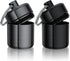 Ear Plug Carrying Case Keychain(2 Pack), Small Waterproof Metal Earplug Case Ear Plug Holder Container Great for Earplugs, Pills Case Pill Box and...